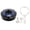 Black Blue, variant on Riousery Motorcycle Engine Oil Filler Cap Aluminium Alloy Fuel Tank Cover for BMW HP2 Enduro R1200GS R1250GS R1200R R 1200 RT LC Replacement Part (Black Silver, 3.94 in / 10 cm)