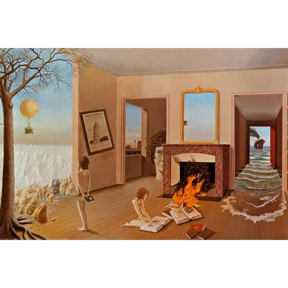 Entre Les Trous Poster By Dominique Appia - 36x24