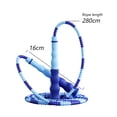 thumbnail image 2 of Beaded Jump Rope - Adjustable Jump Ropes for Fitness with Unbreakable Handles and Shatterproof Beads - Perfect Addition to Your Exercise Equipment, 2 of 5