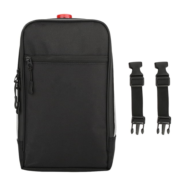 B Soul Bolsa impermeable para asiento trasero de bicicleta con luz de advertencia de seguridad para ciclismo nocturno YUNYI BRAND Deportes