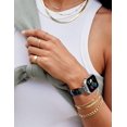 thumbnail image 7 of Wearlizer Beaded Agate Band Compatible with Apple Watch 38/40/41/42/44/45/46/49mm, Handmade Natural Stone Stretch Bracelet for Women, Boho Strap for iWatch Series 11/10/9/8/7/6/5/4/SE/Ultra, 7 of 7
