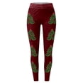 thumbnail image 4 of WILLBEST Leggings con Estampado de Árbol de Navidad para Mujer, Pantalones de Yoga Festivos, Ajustados, Ropa Deportiva, Mallas Cómodas para Entrenar Extra Grande, 4 of 4