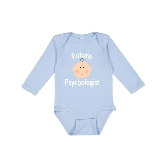 Inktastic Future Psychologist Occupation Gift Boys or Girls Long Sleeve Baby Bodysuit