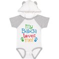 thumbnail image 3 of Inktastic My Babcia Loves Me Boys or Girls Baby Bodysuit, 3 of 5