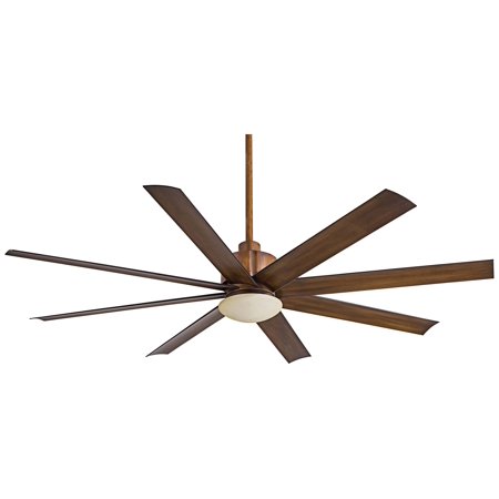 

Minka Aire 65 Slipstream Distressed Koa Brown Wet Rated Ceiling Fan with Remote