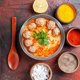 thumbnail image 2 of Tazón de sopa para fideos Tazón de Ramen Tazón de ensalada Tazón de comida Tazón de fideos para el hogar Tazón de servir multifunción Tazón de ensalada de acero inoxidable, 2 of 6