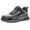 Grey, variant on NOKIO Retro Hiking Sneakers for Men Comfy Breathable Summer Sport Shoes Wide Width Casual Running Shoes Trendy Versatile Athletšc Shoes with Durabš
e Soft Sole for Back to College