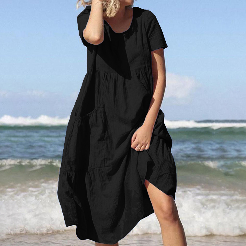 women's summer cotton shift dresses