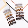 thumbnail image 3 of 6PCS Clip Cheveux Élégant Acrylique Snap Barrette Accessoires de Cheveux pour Dame, 3 of 10