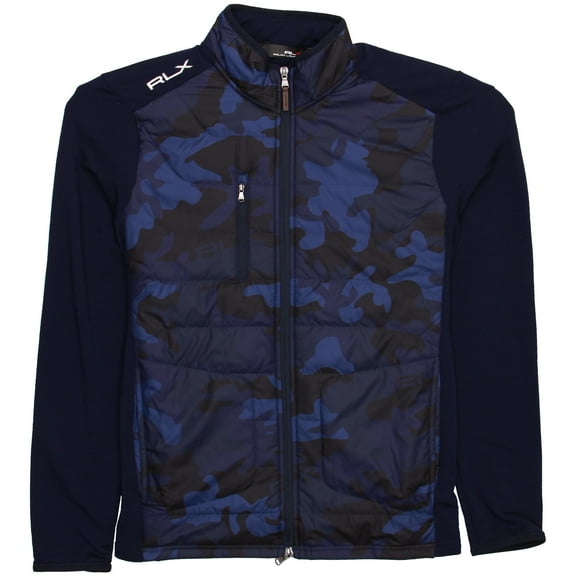 RLX Ralph Lauren Men's Quilted Full Zip Jacket Recycled Polyester