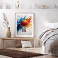 thumbnail image 6 of Diamond Art Kit for Adults, Basketball Splash Art Net Burst Diamond Painting for Adults Beginners, 5D DIY Diamond Art Painting Kits, Colorful Diamond Painting Craft for Home Decor 12x16, 6 of 7