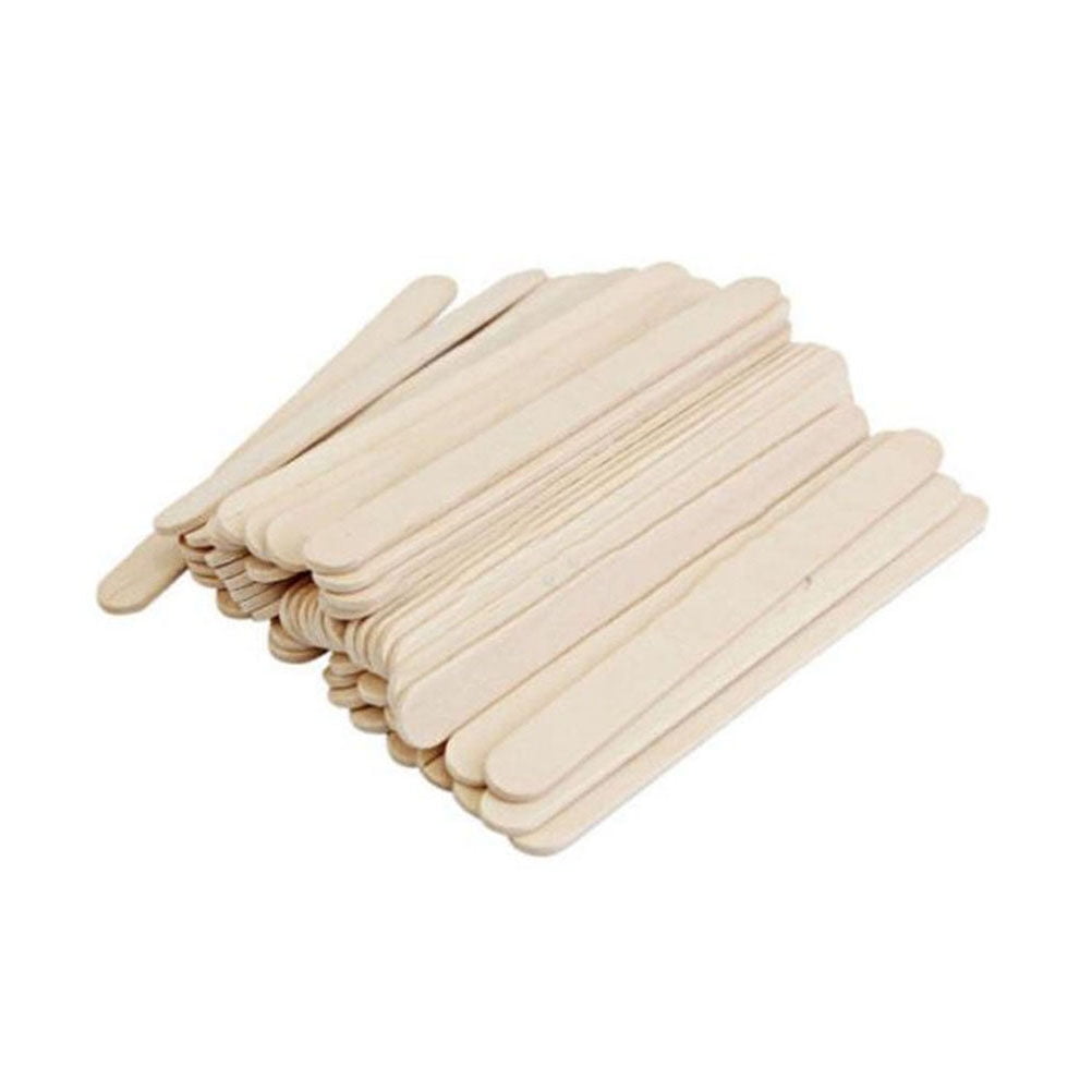 200pcs/Pack Natural Wooden Ice Cream Sticks Popsicle Stick Tongue