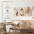 thumbnail image 5 of Elephant Stock Her Face And Body Wall Art - Horizontal Multi Panel Canvas - Living Room Wall Decor - People Multi Panel - Beige And Brown Decor - 32" x 15", 5 of 8