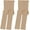 Nude,2 Pack, variant on Ballet Tights for Girls Footless Dance Tights Toddler Soft School Stockings Kids Leggings Pantyhose 3t-14 Years