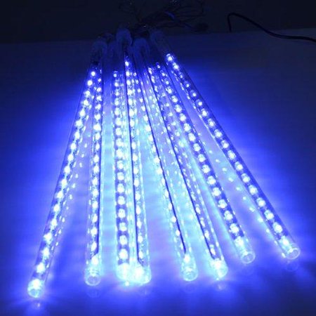 agptek 8 tube colorful meteor shower rain lights snowfall agptek 8 tube colorful meteor shower rain lights snowfall