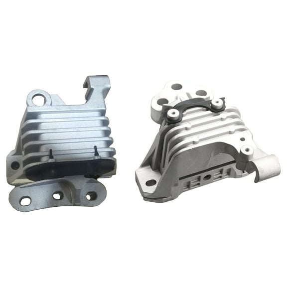 CF Advance Compatible with 14-19 Chrysler 200 Jeep Cherokee 2.4L Front Right Engine Motor and Automatic Transmission Mount Set of 2PCS A5844 203380 2014 2015 2016 2017 2018 2019