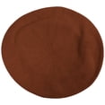 thumbnail image 5 of Cotton Beret - 11.5 inch Diameter - ONE SIZE FITS MOST - Copper, 5 of 6
