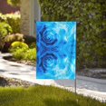 thumbnail image 4 of Wukai Blue Shell Garden Flags Double Sided Welcome Garden Yard House Flags Outside Outdoor House (Only Flag), 4 of 8