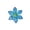 Sky Blue, variant on Outdoor Metal Wall Art Iron Garden Courtyard Wall Hanging Ornament Creatives Horticultural Daisy Shape 2 Pcs for Patio Fence Balcony Living Room Bedroom Housewarming Gift Spring Decor