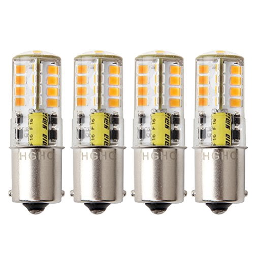 HRYSPN BA15s 1156 1141 P21W S8 Single Contact rv LED Bulbs, 5