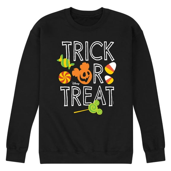 Disney - Trick Or Treat - Men's Crew Fleece Sweatshirt