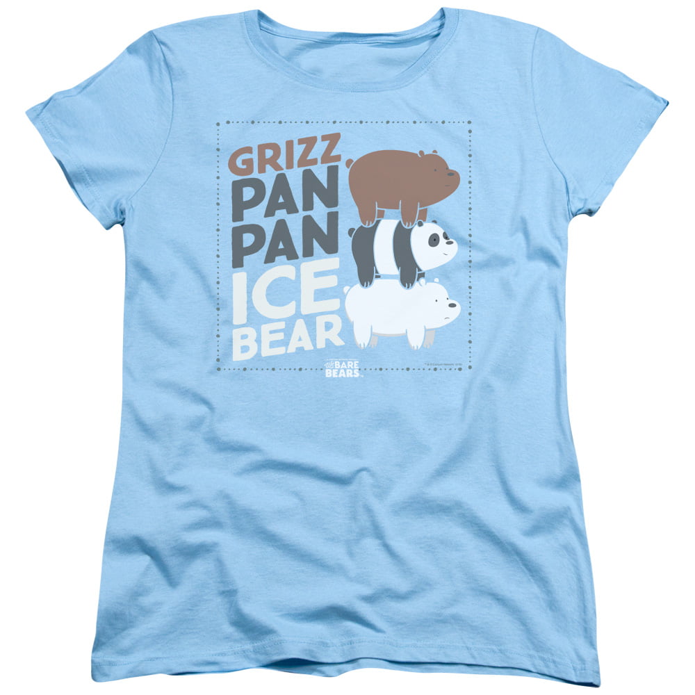 We Bare Bears Baby Panda Cub Pan Pan Kawaii Cute Girls Juniors Women Tee T-Shirt 