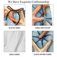 thumbnail image 4 of luoweisi Men's Beach Shorts Quick Dry Swim Trunks with Mesh Lining Starfish 2XL, 4 of 5