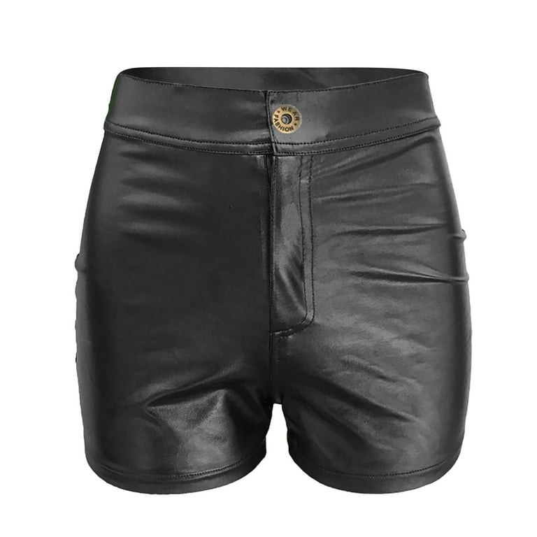 Black ripped biker shorts best sale