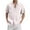 White, variant on Yuncity Men Polo Shirts Casual Button Up Linen Shirt Everyday Wear Loose Fit Solid Color Fall T Shirts For Men Xxxxl