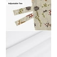 thumbnail image 6 of Mushroom Flowers And Leaves Retro Kitchen Curtains Balcony Adjustable Roman Blinds Small Short Curtain for Living Room, 6 of 6