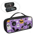 thumbnail image 2 of COEQINE Halloween Pumpkin Stethoscope Storage Bag for Women Ghost Stethoscope Carrying Case Stethoscope Case Kit for Men Storage Bags with Zipper Stethoscope Accessories Pediatrics Spooky, 2 of 7