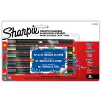Sharpie Creative Markers, Water-Based Acrylic Paint Markers, Fine Tip, Assorted, 5 Count