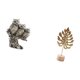 thumbnail image 5 of Figuras de búho, escultura de hoja de resina, estatua de hoja de metal, artesanías modernas en miniatura de animales, diseño artístico único, adecuado, 5 of 8
