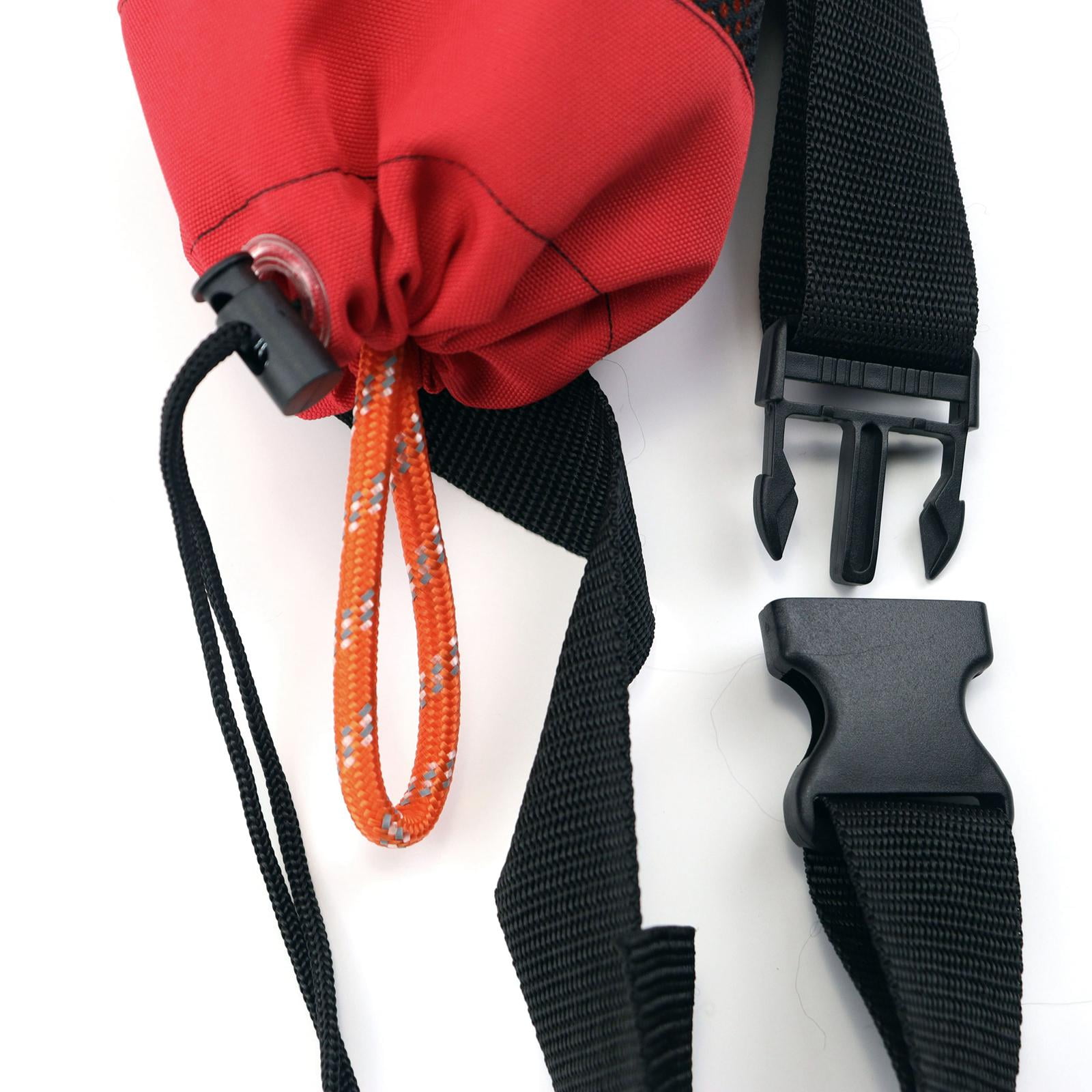 Vensio High Visibility Reflective Throw Bag with 16m Rope Lightweight Floating Safety Gear for Kayaking Rafting