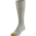 thumbnail image 3 of GOLDTOE Edition Mens Comfort Top Flat Crew Socks, 3-Pack, 3 of 4