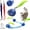 Blue, variant on Smart jumping ball for dogs & Cats Duraspin Dog Bouncing Ball Random Path Electric Automatic Moving and Rolling Pets Toy Interactive Jumping Vibrating Bouncing Balls for Puppy Toys(1Pack,Orange)