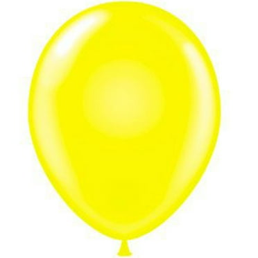 12 Tuftex Yellow Balloons 17" Made In USA