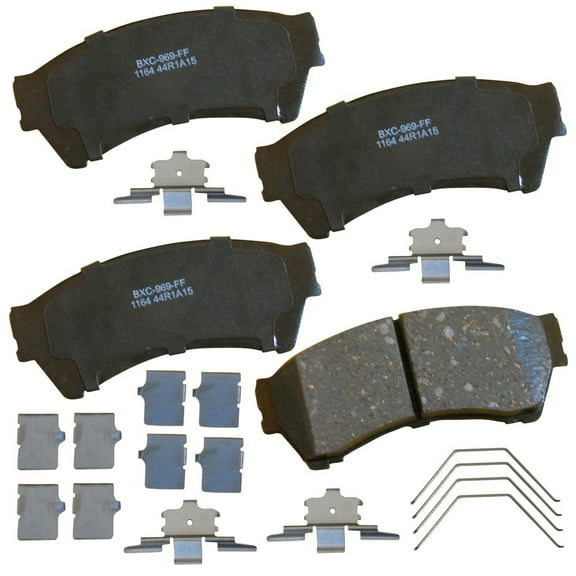 Bendix Brakes Disc Brake Pad Set Fits select: 2006-2012 FORD FUSION, 2008-2011 MAZDA 6