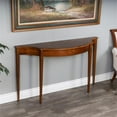 thumbnail image 3 of Butler Chester Console Traditionnelle en Bois Demilune de 54 Po L - Frêne Olive, 3 of 10