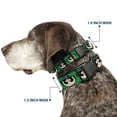thumbnail image 2 of Warner Bros. Animation Pet Collar, Dog Collar Plastic Buckle, The Powerpuff Girls Buttercup Face Close Up Green, 9.5 to 14.5 Inches 0.5 Inch Wide, 2 of 8