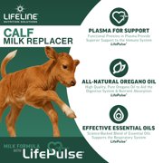 ANNUSO LIFELINE Calf Milk Replacer 22:20, 25lb Bag - All-Milk Formula with LifePulse - Immune, Gut & Respiratory Support - No Artificial Flavors, Easy Mix for Newborn Calves