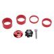 thumbnail image 3 of Piezas De Bicicleta, Peso Ligero, Conveniente, Práctico, Apariencia Brillante, Auriculares Para Bicicleta Para Reemplazo ANGGREK Rojo, 3 of 8