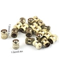 thumbnail image 4 of Scienceny 20 Pieces Tire Valve Stem Caps Cover Air Wheel Sturdy Fittings Replace Replacement Copper Component Accessory Wheel Type3, 4 of 6