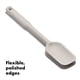 thumbnail image 2 of Cuchara y espátula OXO Good Grips de silicona con forma de avena, antiadherente, 2 of 6