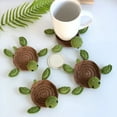thumbnail image 2 of Harpily Wine Glass Racks Cute Turtle Mug Blanket Handmade Crochet Mug Blanket Crochet Turtle Mug Blanket Mug Mug Blanket Housewarming Home Decor Mom Teacher, 2 of 4
