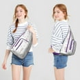thumbnail image 4 of Unicorn Magic Sling Backpack&nbsp;- Shimmering Mythical Horse Design Crossbody Shoulder Bag with USB Charging Port for Tech Essentials, 4 of 4