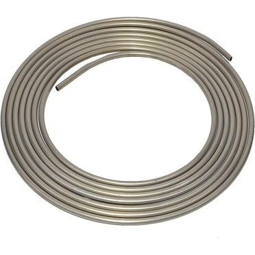 1/2 OD Aluminum Hard Fuel Line/Tubing, 20 Foot Roll - Walmart.com