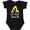 AB-Black, variant on My Meme Grandma Loves Me Giraffe Boys or Girls Baby Bodysuit