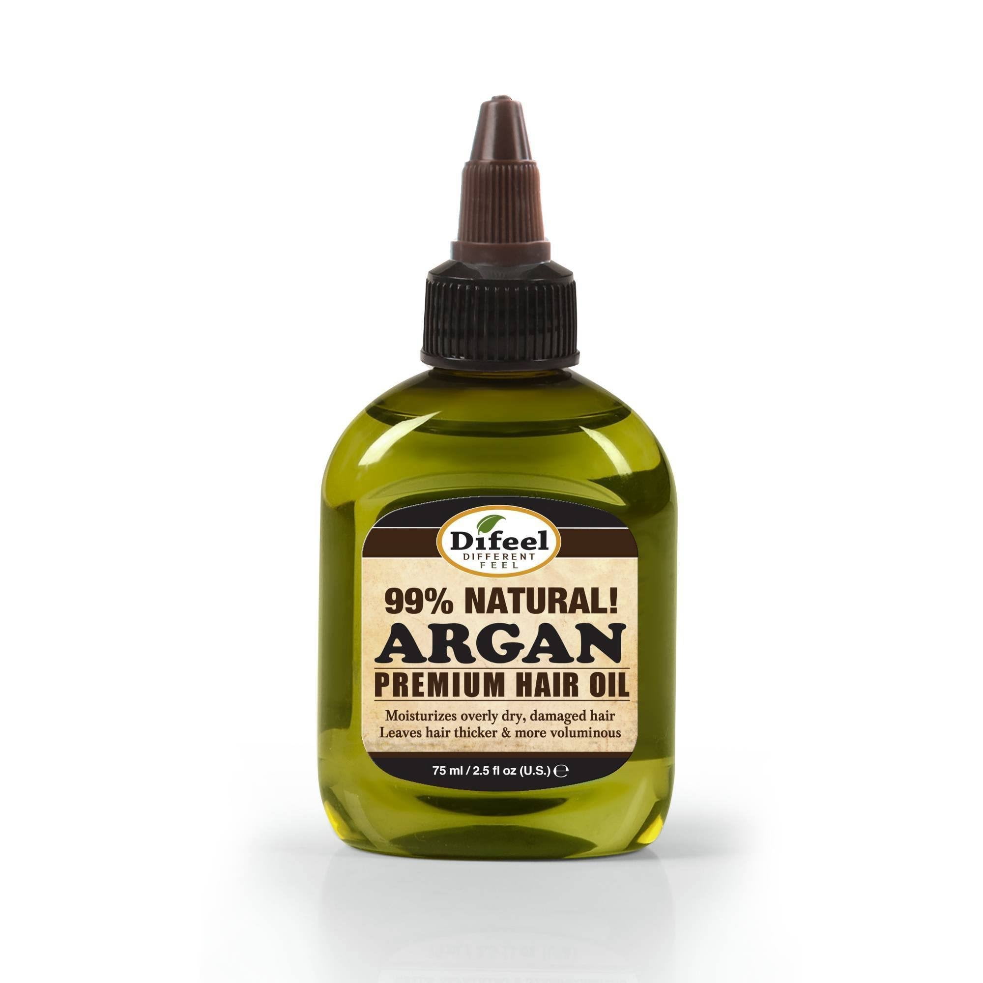 Hair oil with argan promo oil