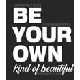 thumbnail image 2 of "Be Your Own Kind of Beautiful" Women's Black Crew Neck Short Sleeve Top-Medium, 2 of 6